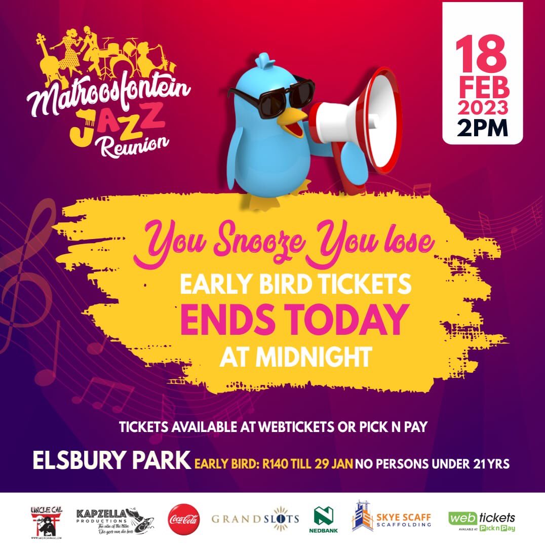 Last day for the early bird special!