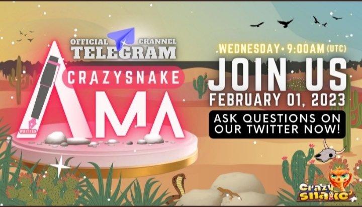 Hernand18179176's tweet photo. 🐍Crazy Snake AMA🐍
Leave your questions here!!!
Check our Telegram post here https://t.co/XGd4Ksshj3
Crazy Token, Future Updates and Rewards!
#crazysnake #NFT #AMA #PlayToEarn #GameFi #Crypto #NFTCommuntiy https://t.co/i7aQGfOnoQ
