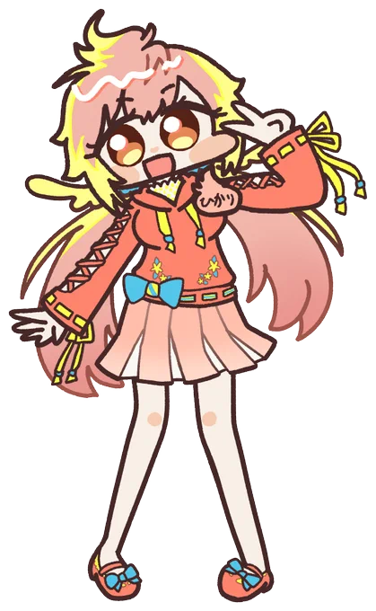 29.飛良ひかり #ななしいんくを50音順に描く  #ひら画な 