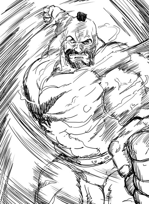 ダブラリするザンギエフ 