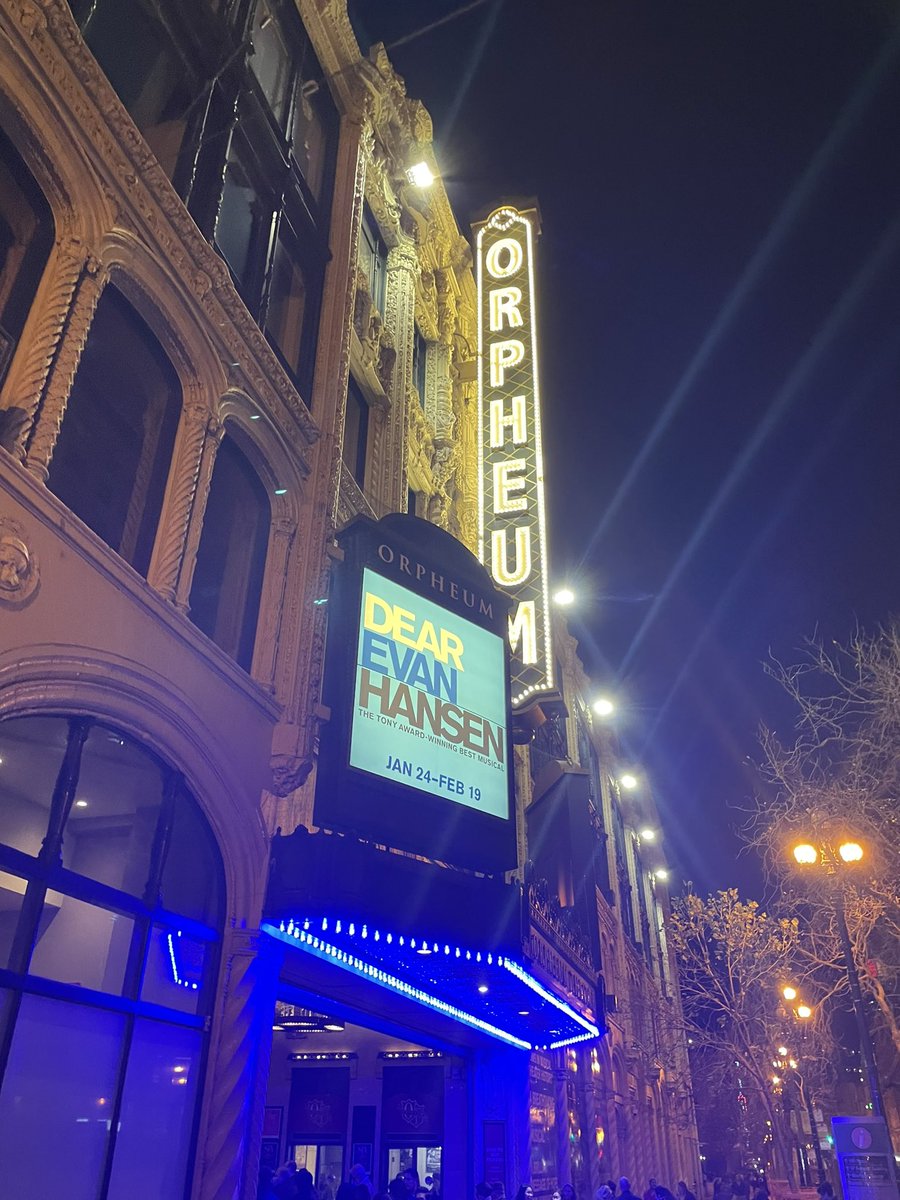 jcb10's tweet image. Does anyone have a map to @DearEvanHansen at the Orpheum? NVM. I found it. As they say, #YouWillBeFound