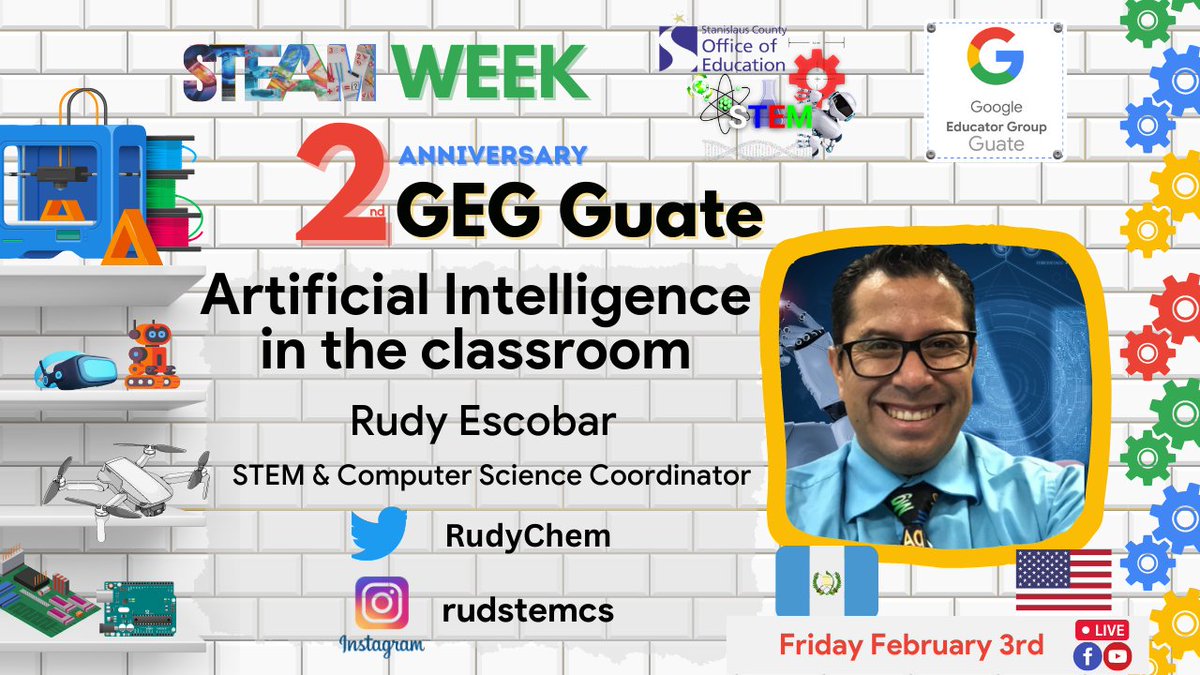 Rudy Escobar 🇬🇹🦾💻🥼Micro:bit Champion tweet media