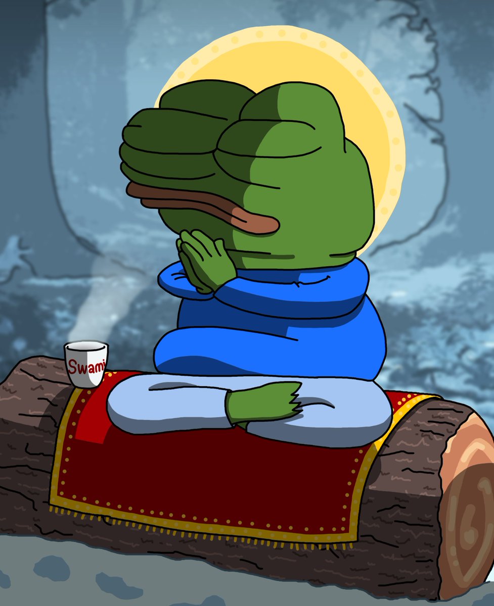 SwamiFren's tweet image. PaganFren shall become a mystic Sadhu sage and reach enlightenment