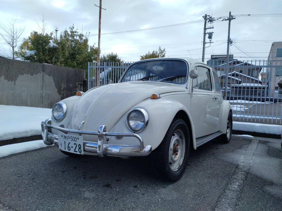 67maniax's tweet image. 帰ってきました。
＃空冷ビートル
#bugworks