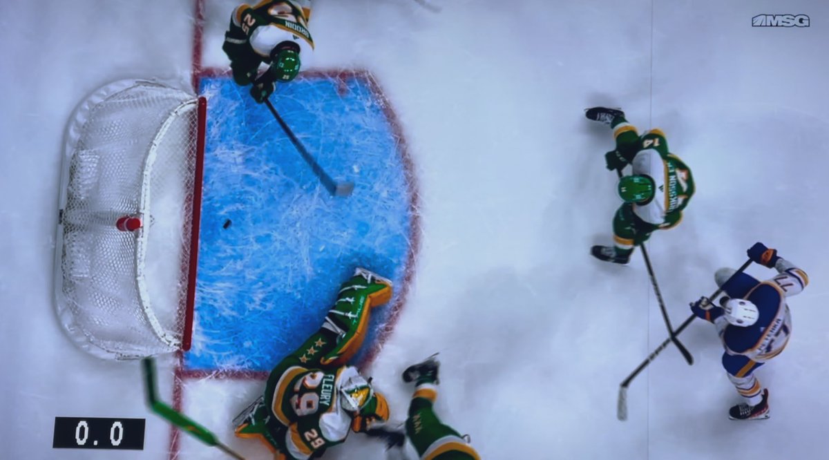 BiondoArt's tweet photo. Ahh, Dahlin, SO close to scoring as that puck floats toward the net before the buzzer! #LetsGoBuffalo #BUFvsMIN https://t.co/DtDPaRZRsQ