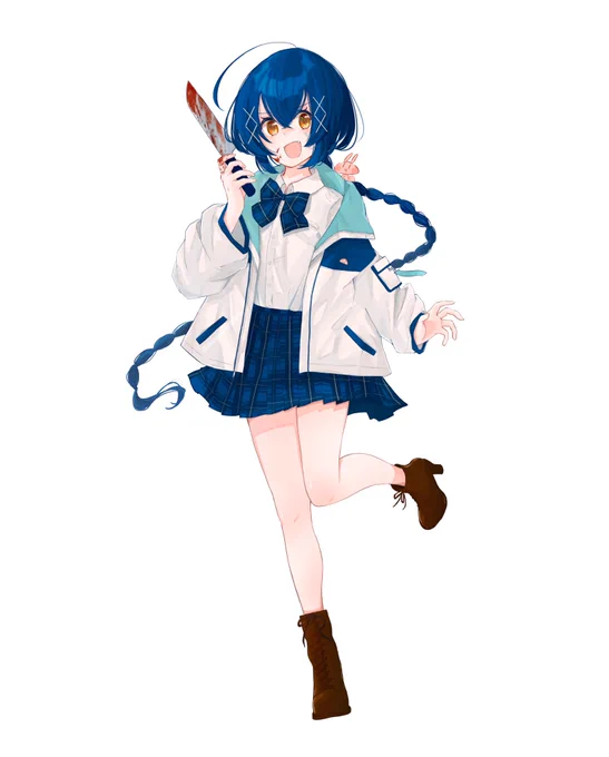 今まで沢山衣装のデザインしてきたけど、1番難しかったのは圧倒的に自分のVTuberの姿だわ…なんでもアリすぎて逆に難しいよ… 