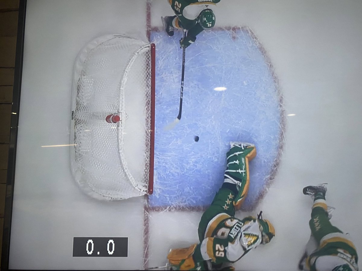 KummerA's tweet photo. Phew! 😬 #mnwild https://t.co/4JPuelo5mr