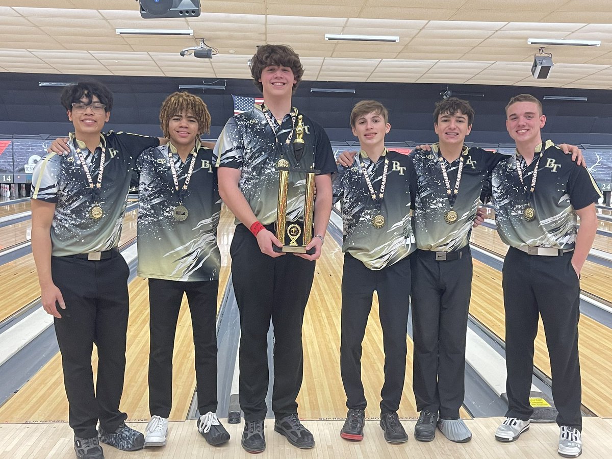 bthsbowling's tweet photo. Congrats to the BT Boys for placing first in the Battle at Bristol tournament!  #lastonebestone #werenotdoneyet https://t.co/588Y3Ta1hs