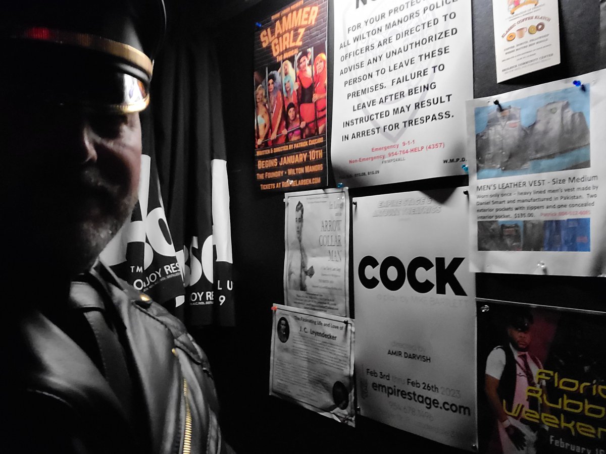 Intent2Capture's tweet image. Had a great time at the @BLUFclub event at @EagleBarWM. Next stop #COCK at Empire Stage. empirestage.com/event/cock-by-… #bluf #leatherman #muircap #wiltonmanors #ftlauderdale