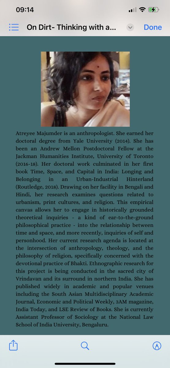 AbhayrajNaik's tweet photo. The centre for spiritual ecology hosted its third event (On Dirt: Thinking with a Melancholic River) yesterday with wisdom sharer @twitatreyee
Thank you to everyone who attended and those involved in organising.
#spiritualecology #sacrality #rivers #dirt https://t.co/ML0oMrsk9K