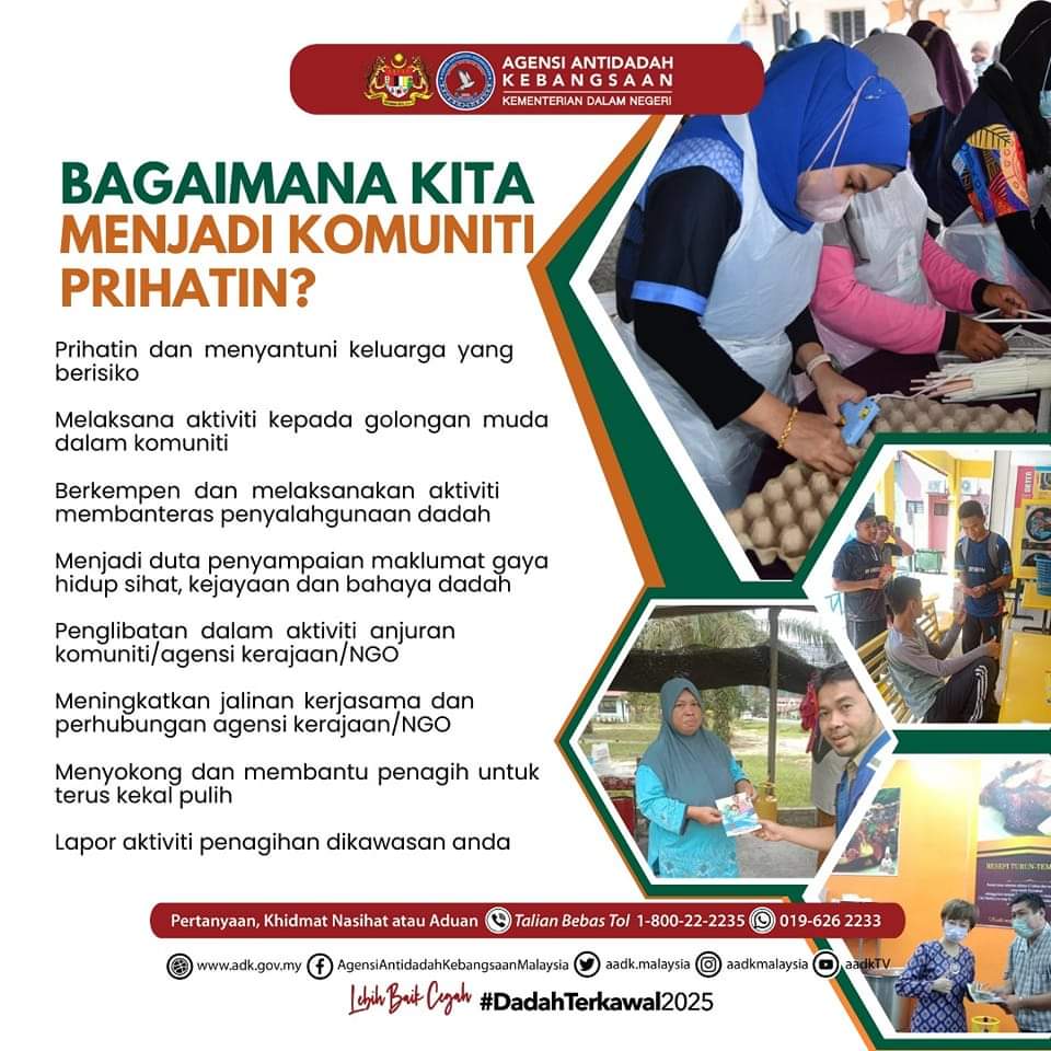 AADKBatuPahat's tweet photo. KOMUNITI PRIHATIN. https://t.co/RQWL7PHgax