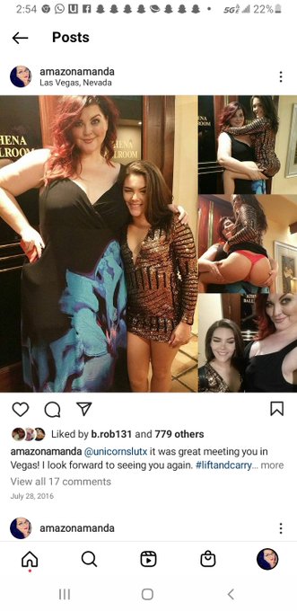 Lol..I love her.  Actually met her 7 yrs ago and 1st thing I asked was.. can I lift you.. lol she's awesome<a href="/tag/thickthighs"class="tags"><span>#thickthighs</span></a><a href="/tag/trample"class="tags"><span>#trample</span></a><a href="/tag/sessiongirls"class="tags"><span>#sessiongirls</span></a><a href="/tag/tallwomen"class="tags"><span>#tallwomen</span></a>