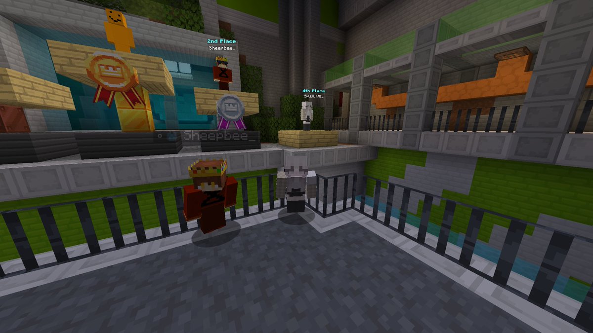 ying yang duo is on top in hole in the wall on mcc island @Sheepbee_