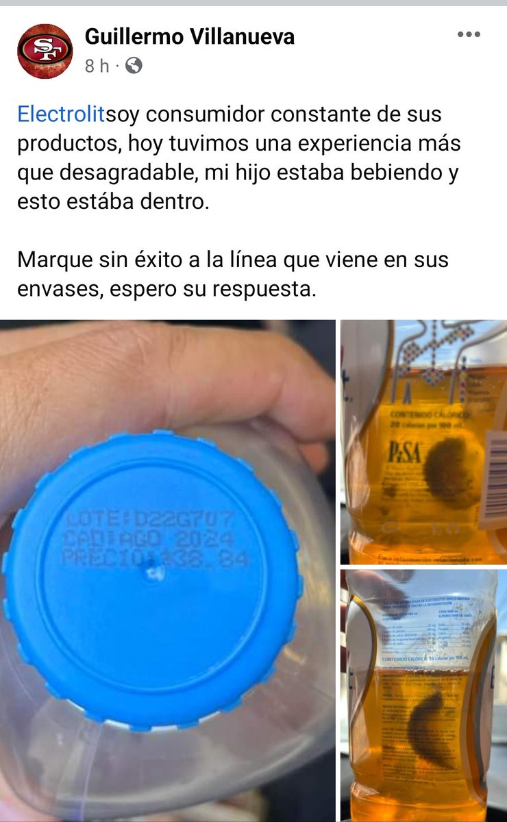 lilyaans's tweet photo. @Electrolit que onda con sus productos???
Creo que todos merecemos productos de calidad @Profeco...
Esto necesita difusión 
#electrolic #pésimacalidad #caso #cdmx #solución https://t.co/DweE5qjwVe