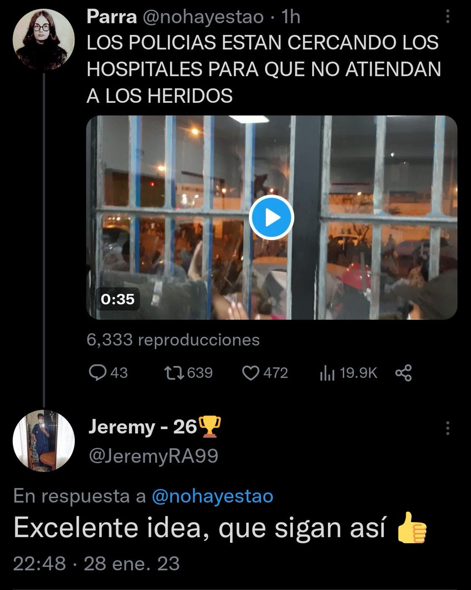 nohayestao's tweet photo. Enfermero de la @MEDICINA_UPCH  deja en claro la calidad de personas que forma en sus aulas. Medicos de "excelencia" pero personas de mierda serviles al gran capital. Una verguenza de formación para del cuerpo medico que hay en nuestro pais https://t.co/0oBgQVMkvN