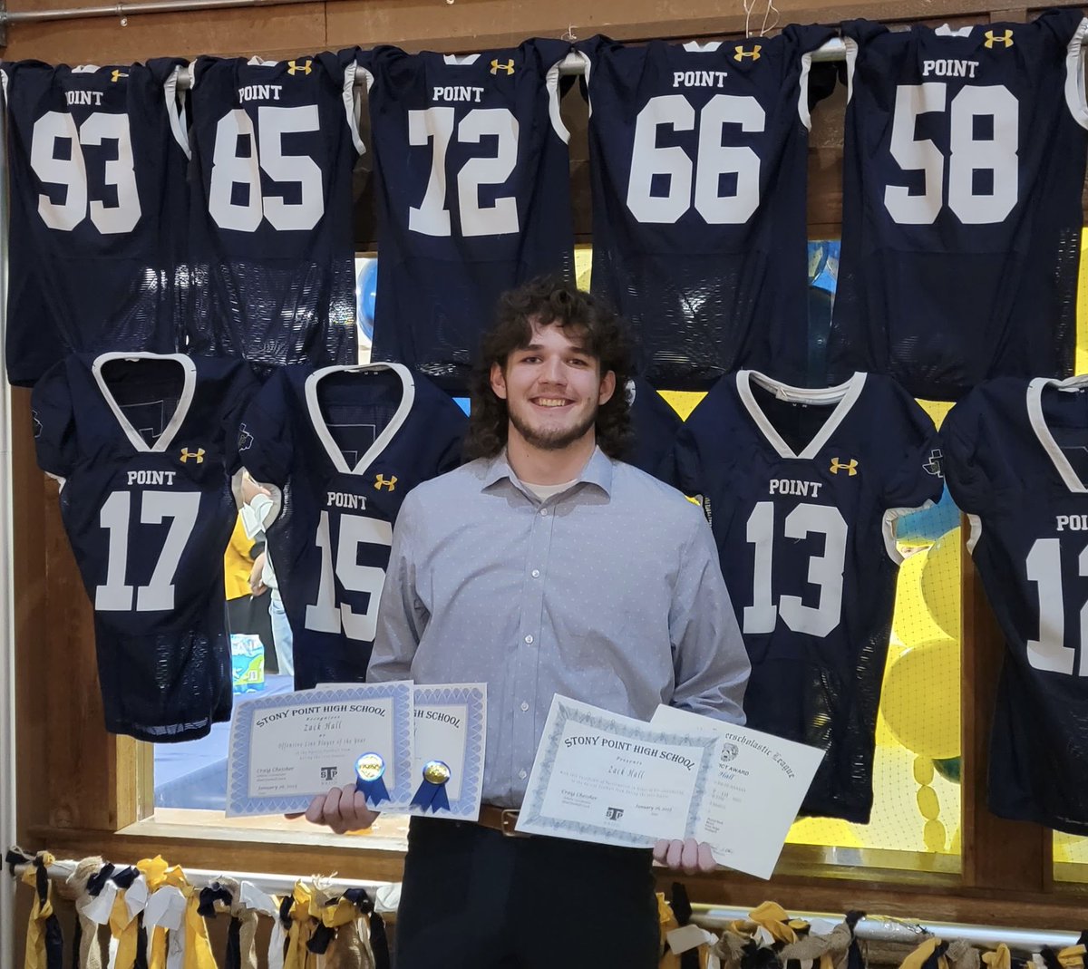 ZackHall72's tweet photo. Blessed to be recognized as a Team captain, O-line mvp, and 1st team all district! Thankful for everything this team has given me. @sTpTigerFB @stpfootballbc @var_atx https://t.co/gOUJYxXBb3