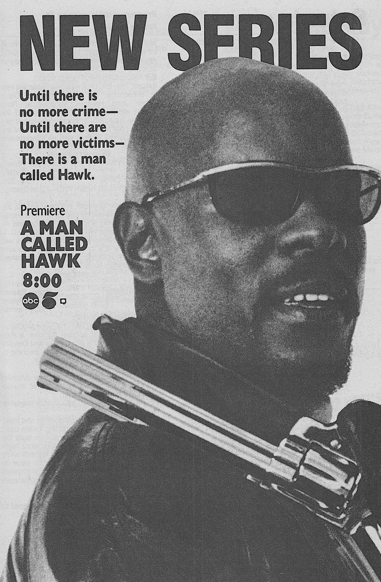 RetroNewsNow on Twitter "📺DEBUT ‘A Man Called Hawk’ starring Avery