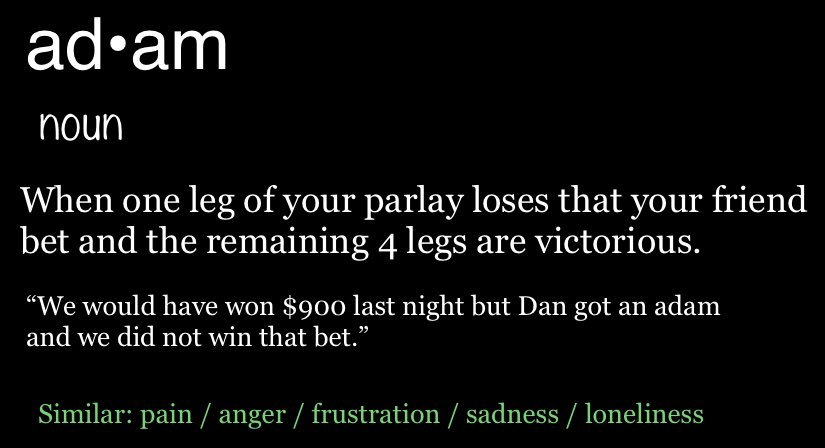 TheParlay_Boyz's tweet photo. #pain #theadam #oopswediditagain #SportsGambling #cougars #pain https://t.co/ZIm6bsQWhy