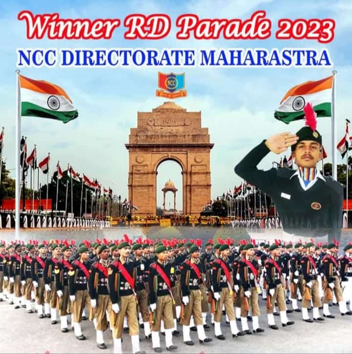 ncc_dte's tweet photo. NCC Contingent of Maharashtra Directorate brought laurels at the Republic Day 2023 event. The Contingent  won the Champions Trophy and the PM Banner at the RDC 2023 for standing first overall amongst 17 Directorates. 
@HQ_DG_NCC
@girishdmahajan 
@CMOMaharashtra https://t.co/0kprXGXVRg