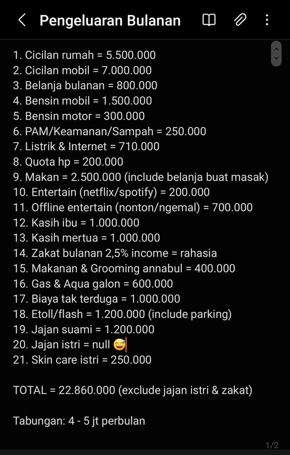 liat list ginian di twiter.. sudah nggak pernah ngelist.. alhamdulillah dicukupkan saja!
pic.x.com/SCAkml3oO0