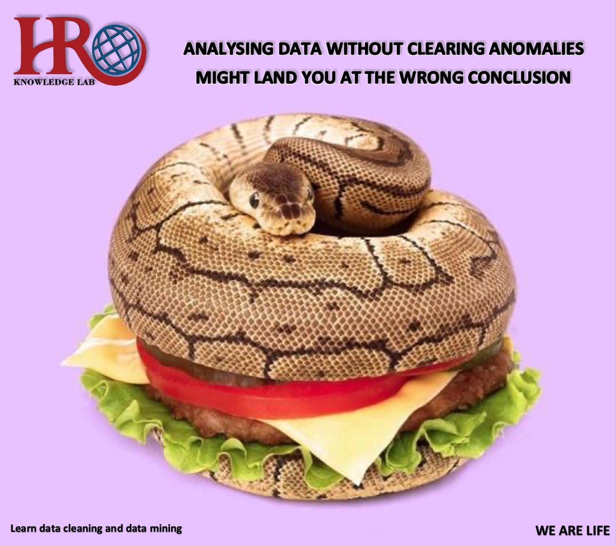 Data cleaning is an important part of data handling or it can eat up your research construct.
#hrknowledgelab #illustriouscircle #hrklsolutions #hrklresearch #HR #datacleaning #datacleansing #datacleanup #DataAnalytics  #dataanalysis #dataanalyst #DataScience #datascientist
