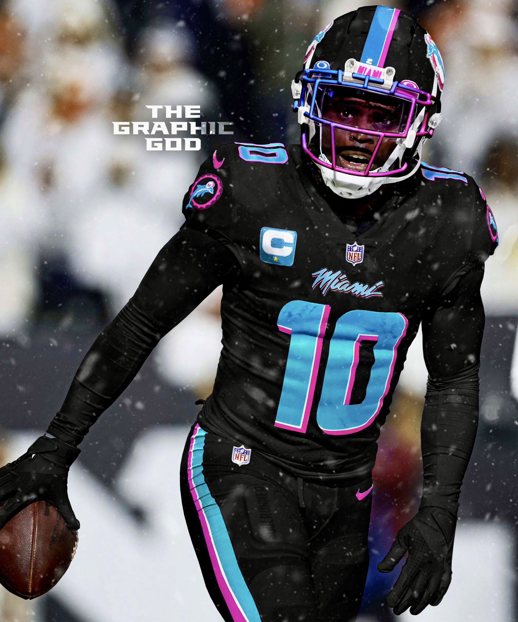 Are you digging this alternative Miami Dolphins uniform concept?