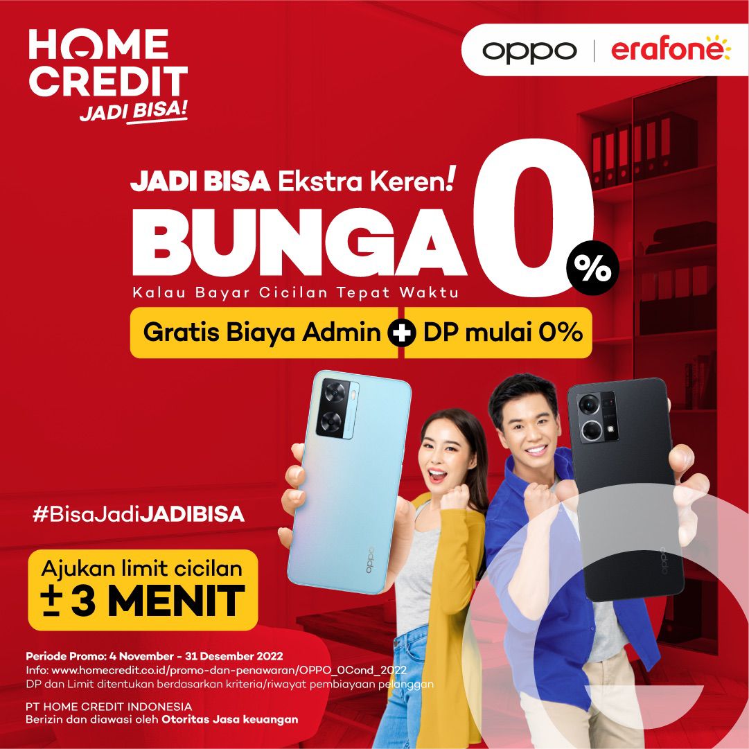 Dapatkan barang yang kamu butuhkan hanya dengan E-KTP

Jangan lewatkan promo Home Credit Indonesia
-Dp mulai 0%
-Gratis 1x cicilan 
-Gratis admin
-Limit sampai 30 Jt

Bisa hubungi saya langsung di nomor WhatsApp: +62 895-4177-59834