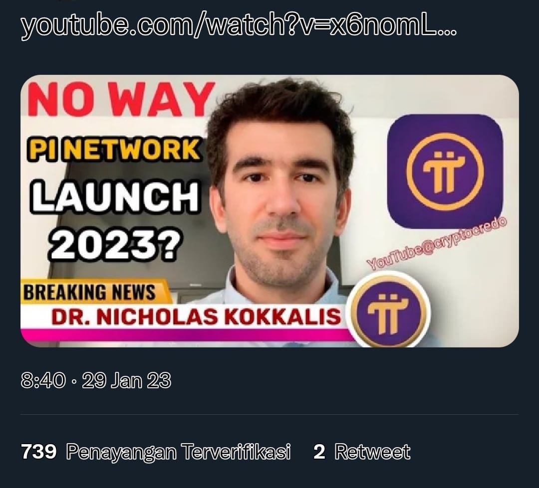 EsaMadri's tweet photo. A catastrophic change is about to happen to the world's population of Pi Network miners. 2023 will be the beginning of the success of the Pioneers.. Greetings like a lot....!!! https://t.co/3HLl0rYXjj