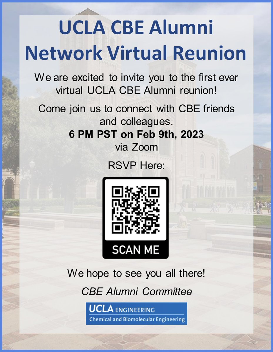 Chemical Engineering Alumni Network at UCLA tweet media