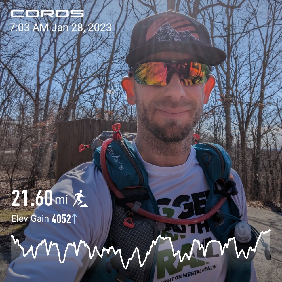 GrossbauerJake's tweet image. 5hrs on foot Run/Hike w/15# pack. 
Not sure what goal I'm training for but eyeing options.
Caught shoe on rock at mile 11, ripping upper but put foot back in and kept that #relentlessforwardprogress though.
#prtheday