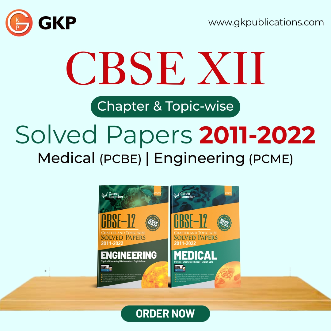 GKPonline's tweet image. GKP &amp;amp; Career Launcher's CBSE 12th 2023 - Chapter &amp;amp; Topic-wise Solved Papers (2011-2022) is the key to acing the Board Exam.

*Engineering- PCME
*Medical- PCBE

Buy now at 25% off: buff.ly/3waw9ut

#CBSE #cbseboard #CBSE2022 #cbse2023 #cbse23 #CBSESchool #cbseclass12