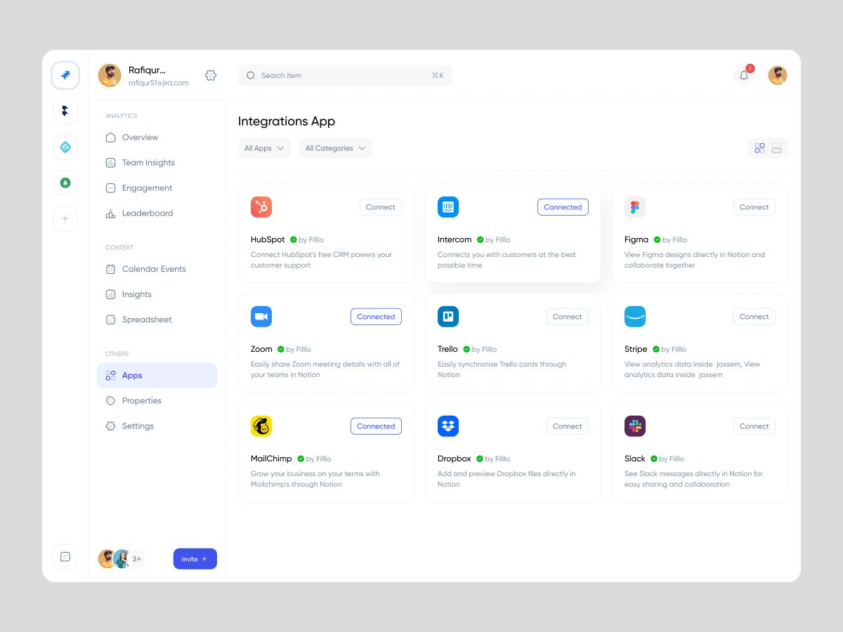 filllodesign's tweet photo. Timetracker Dashboard (Apps Page)
.
Dribbble Link :
https://t.co/YI5GDjDr23
.
Let's talk about your project
✉️ hello@filllo.com
.
#minimal #analytics #uiux #figma #chart #dashboard #webapp #saasdesign #productdesign #utilization #teammanage #timesheet #employeemonitoring https://t.co/9UfmukiEuy