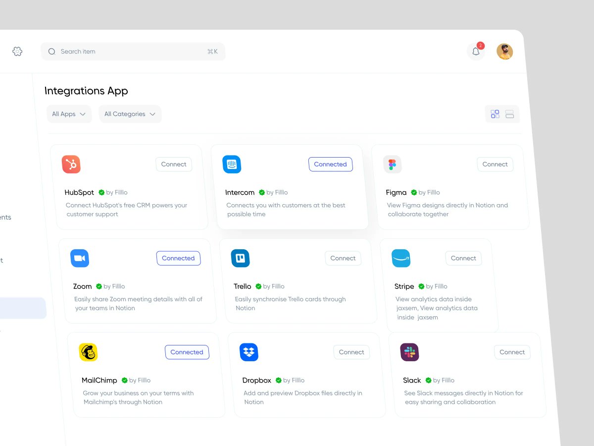 filllodesign's tweet photo. Timetracker Dashboard (Apps Page)
.
Dribbble Link :
https://t.co/YI5GDjDr23
.
Let's talk about your project
✉️ hello@filllo.com
.
#minimal #analytics #uiux #figma #chart #dashboard #webapp #saasdesign #productdesign #utilization #teammanage #timesheet #employeemonitoring https://t.co/9UfmukiEuy