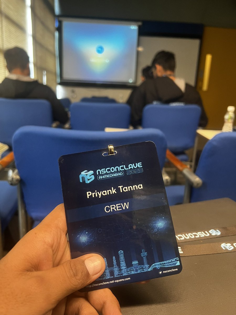 Starting #day2 at #NSConclave2023 🔥