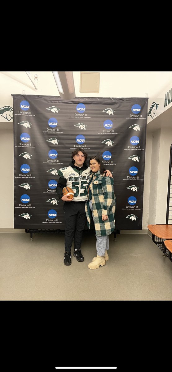 I’d like to thank the morrisville football coaches and staff  for having me on a official visit💚🤍 <a href="/CoachRabyJr/">Ed Raby</a> <a href="/MvilleMustangFB/">SUNY Morrisville Football</a>
