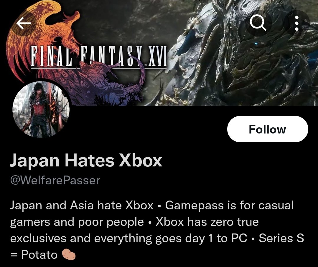 ThatLegendTom's tweet photo. @WelfarePasser @MissDeusGeek Coming from the guy with this in his bio 🤣 https://t.co/5GxDsR1Pza