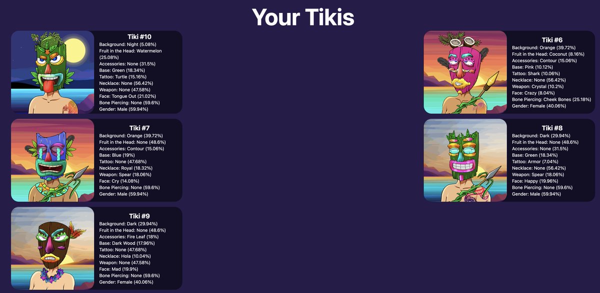 I got mine!!! Get over to <a href="/KadenaArtWork/">Kadena Artwork MINT LIVE</a> and get your Tiki's and get ready to go on Vacation!!!     $$KDA