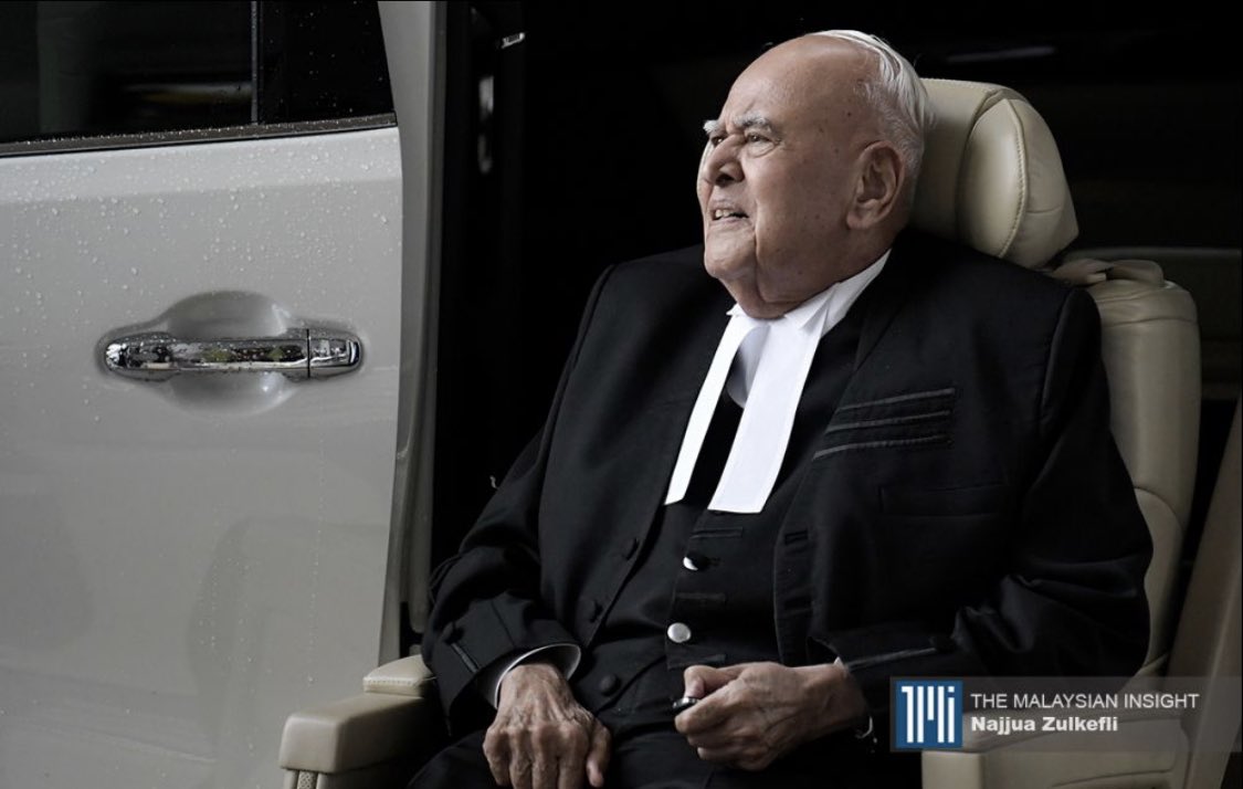 RavinP_69's tweet photo. JUST IN: Former Federal Court Judge Gopal Sri Ram has passed away today.

#1mdb https://t.co/wT1otOv2wk