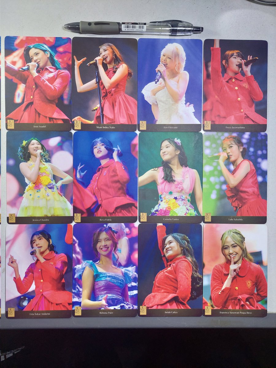 cahyobronz's tweet photo. WTS :
🔴10th anniv kick off conference
PC Zee
PC Shani
PC Feni
PC Freya
PC Jessi
PC Adel
PC Oniel
PC Lulu
PC Gita
PC Eli
PC Indah
PC Sisca
#JKT48 
#KickOffConcert 
Happy #ShanDay https://t.co/c3TZquNMHi