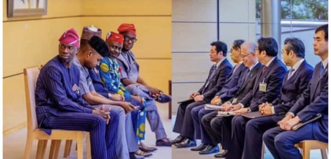sabiboiharry's tweet photo. Here are Nigerian law makers in a leadership conference in Japan; 
No plan
No notes
No pen 

Vote @PeterObi so the right minds will represent our best interest at home and abroad. 

#peterobiinborno 
#PeterObiForPresident2023 

| Abuja Adeleke Nengi Dunamis Ademola Lookman | https://t.co/yQD7dcoO3H