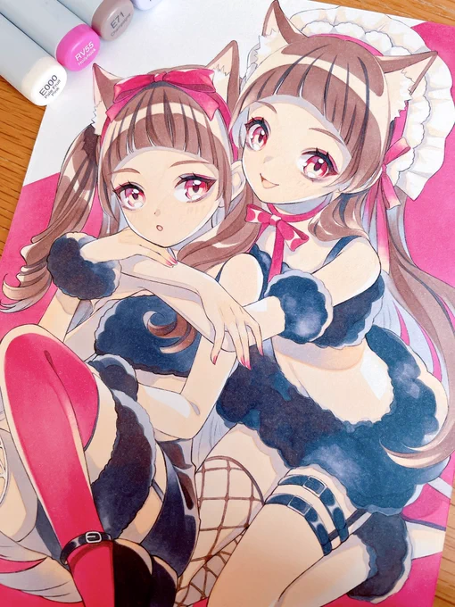 コピック5色塗りチャレンジ 第2弾 