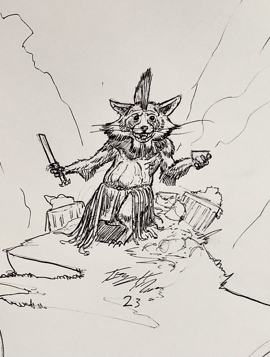 EverettArce's tweet photo. #creatuanary2023 #azeban  #howtodraw #process #sketch #ink #inkart #art #howto #draw #enviornment   #brushpen #pen #brushwork #artist #doodle #drawwithme #learning #sketch #sketchbook  #study #creature https://t.co/wWSzbLobyC