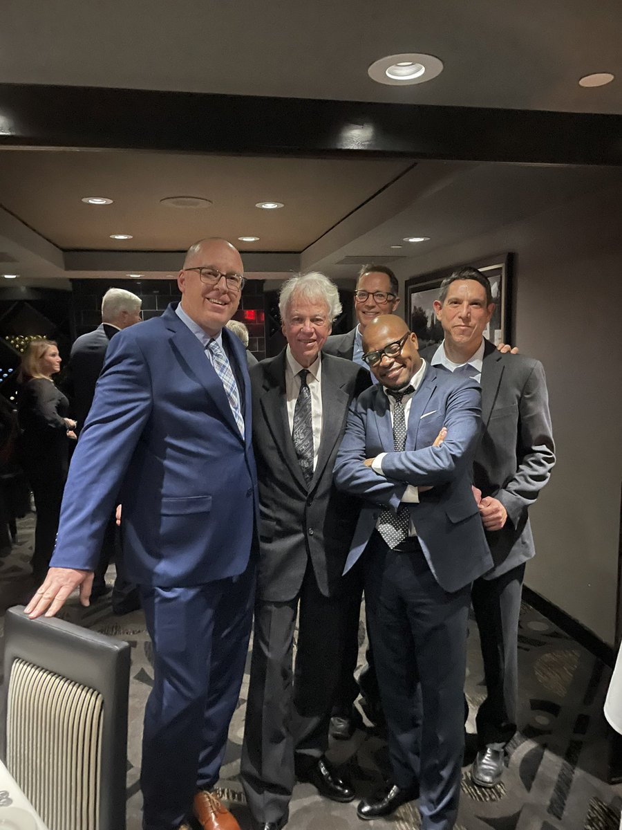 Great catching up and sharing sports stories with the great Bob Ryan after the Paul Silas Memorial