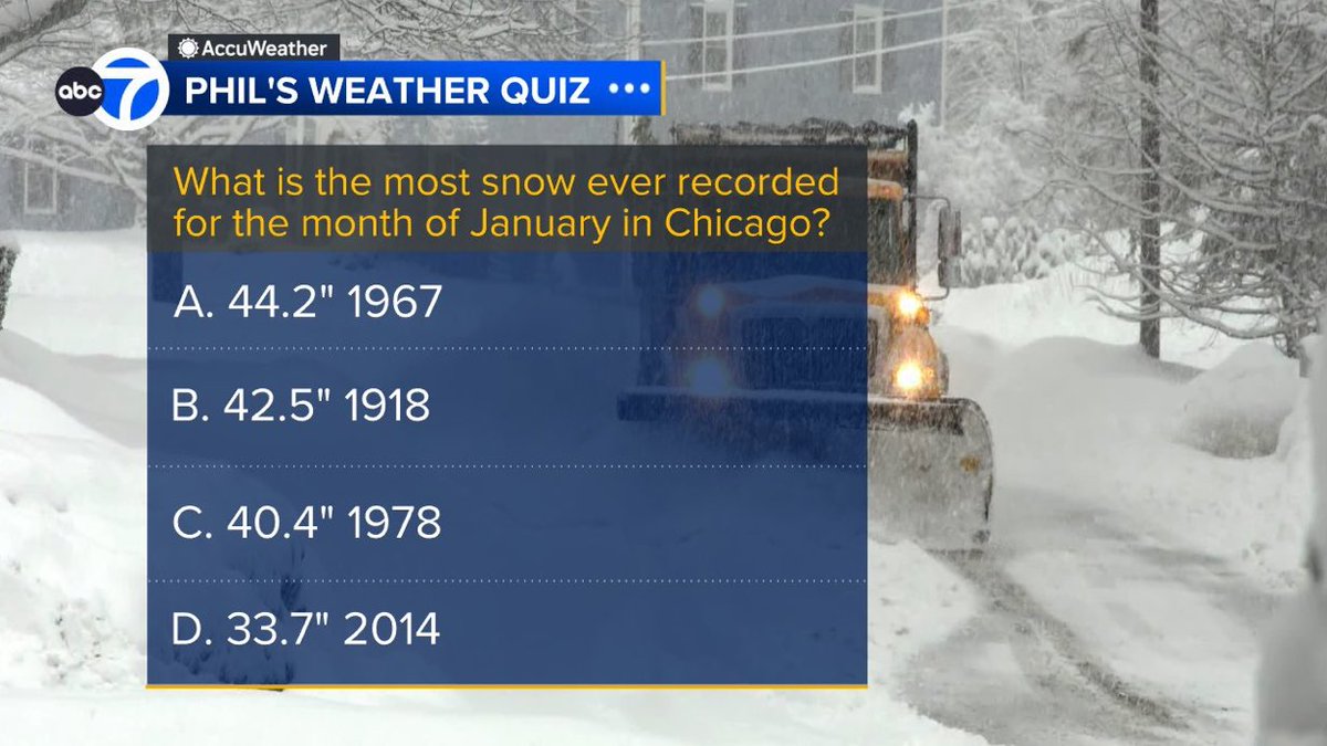 A. 442. 1967 January in Chicago snow storm