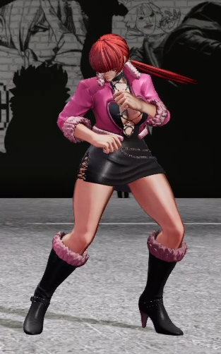 Snoozium's tweet photo. In KOFXV, a significant portion of the roster reuses Kyo's back roll animation instead of their own when tech rolling. Due to the way it's animated, this also means these characters can be seen in Kyo's idle stance for ~1 frame. https://t.co/nHHV99YkK5
