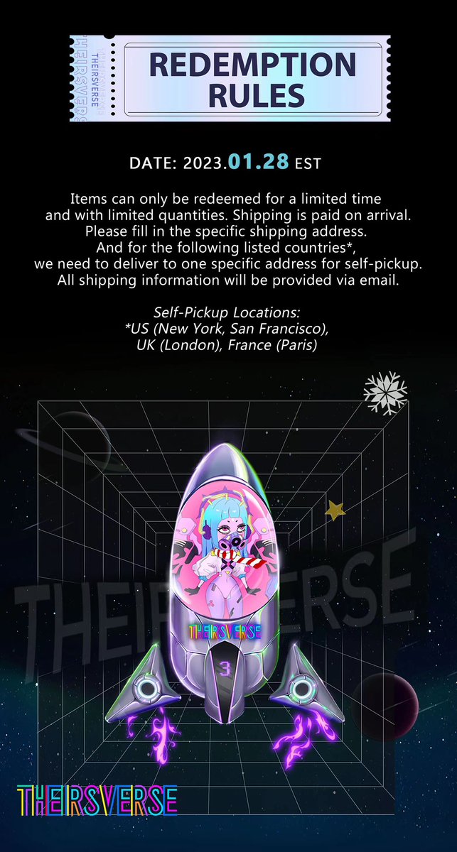 Theirsverse's tweet photo. We are thrilled to announce that the first points redemption has begun! the event will end in 24 hours.

Complete the task to win a total of three TNE fashion items and 300 points👇

Follow @delicates_plus &amp; @Theirsverse &amp; @coolwallet &amp; RT https://t.co/85KSsRueMw