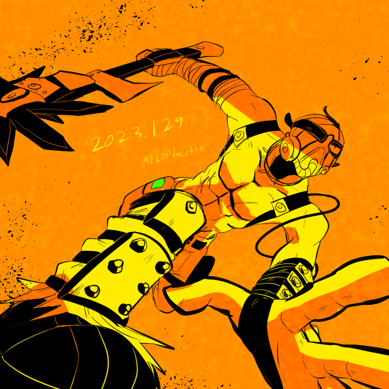 「ボーダーランズ krieg肉の日って聞いたので。#Borderlands #Bo」|MFLのイラスト