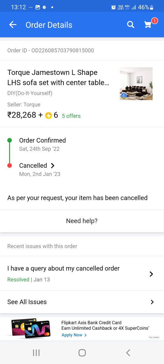 PremswamiSrdr's tweet image. Worst service by #Flipkart order cancelled but till date not received refund
#bad_service
#Flipkart
