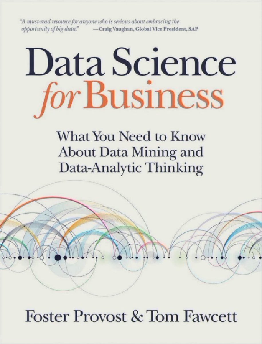 #DataScience for Business — What You Need to Know about #DataMining and Data-Analytic Thinking: amzn.to/3dRgs18 ————— #BigData #AI #MachineLearning #DataLiteracy #AnalyticThinking #BusinessAnalytics #DataAnalytics #DataScientists #Analytics #DataLeadership @LeadershipData