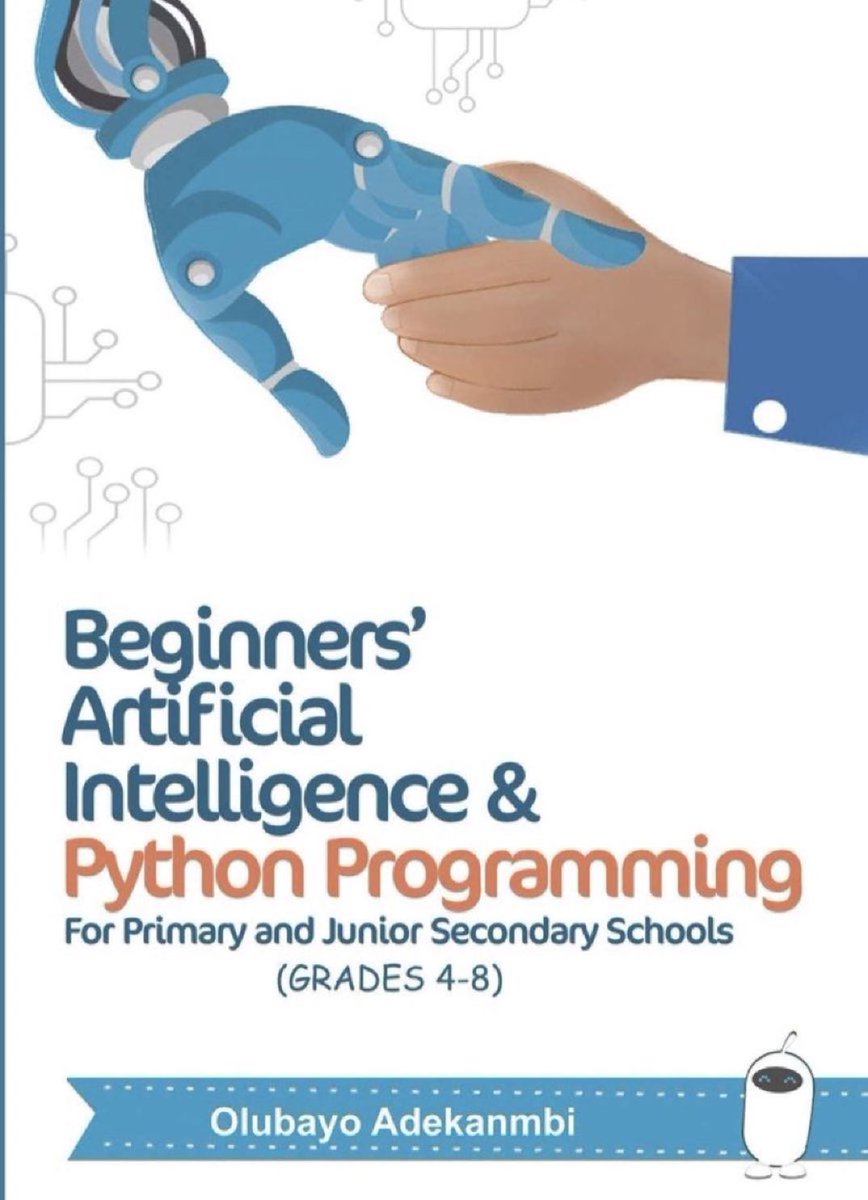 Congrats @bayoadekanmbi and @dsn_ai_network on creating this outstanding #AI / #Python educational resource: amzn.to/3UYQ0HC ————— #DataLiteracy #Coding #STEM #ComputationalThinking #BigData #DataScience #MachineLearning #AnalyticThinking #100DaysOfCode #DataScientists